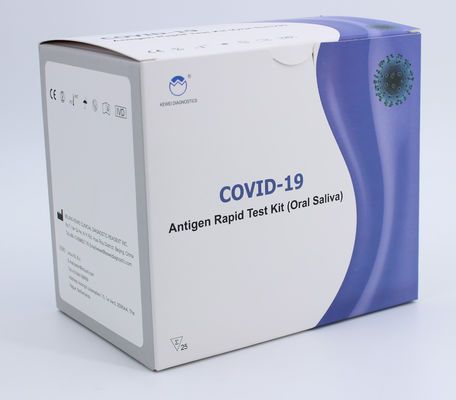 Набора теста антигена OEM Covid-19 тест быстрого Pharyngeal с белой пурпурной коробкой