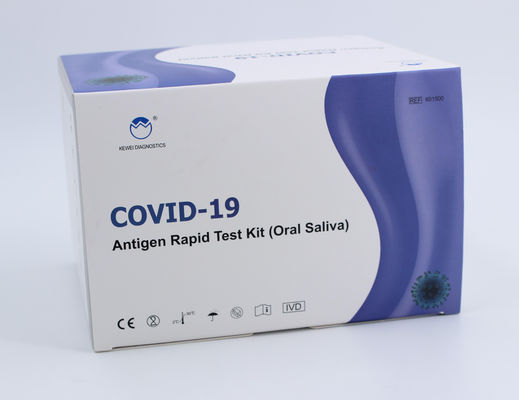Слюна быстрого диагностического набора теста антигена Covid-19 быстрого устранимая устная