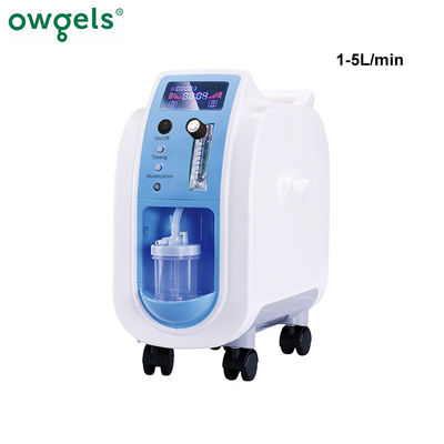 Концентратор кислорода Owgels очищенности 96% портативный 5 литров для домашней пользы