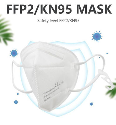 Маски CE FFP2 KN95 устранимые, не сплетенный устранимый лицевой щиток гермошлема FFP2