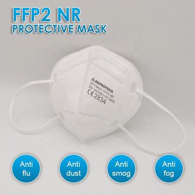 Эластичная маска GB/T 32610 KN95 5 Earloop курсирует маску не сплетенной ткани
