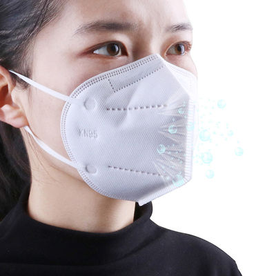 Не сплетенные маски респиратора KN95, анти- лицевой щиток гермошлема Meltblown вируса не сплетенный