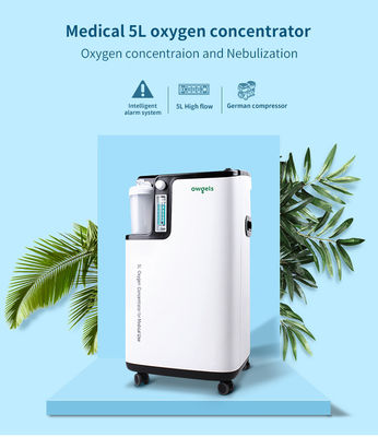 медицинский портативный концентратор кислорода 220V 5 литров в минуту