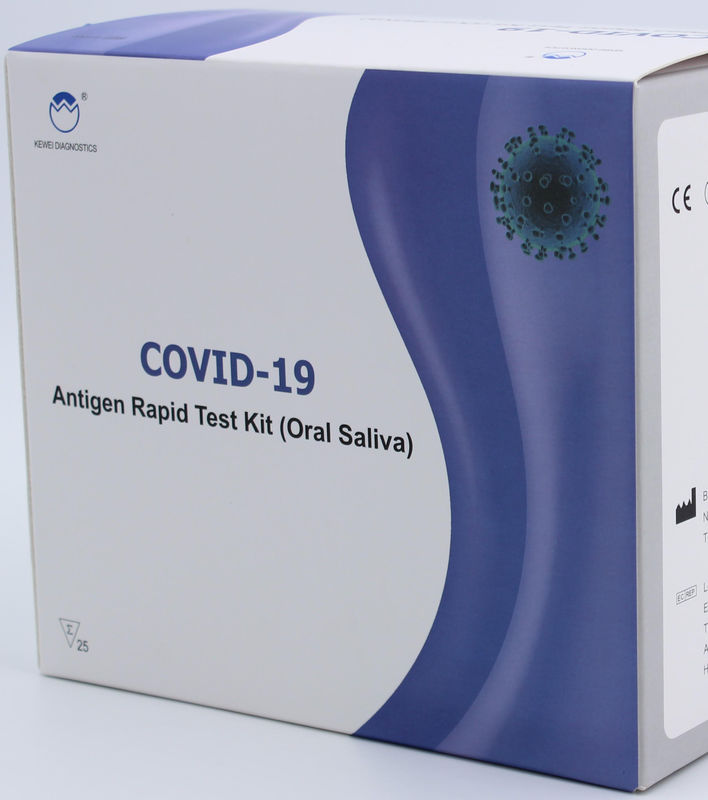 25 тестов/CE наборов реагента коробки Covid-19 устранимого одобрили